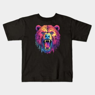 Don't mess with this Grizzly Bear! Kids T-Shirt